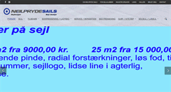 Desktop Screenshot of neilprydesails.dk